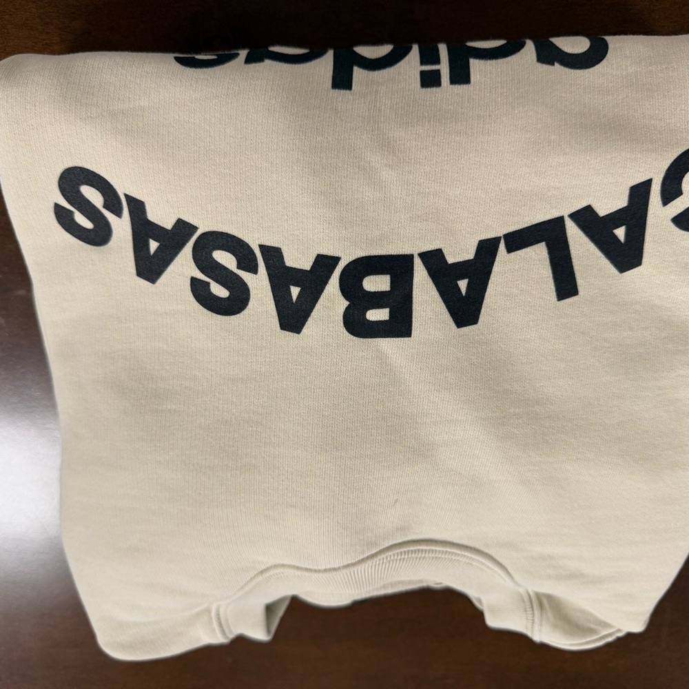 Adidas Beige Crewneck Sweatshirt